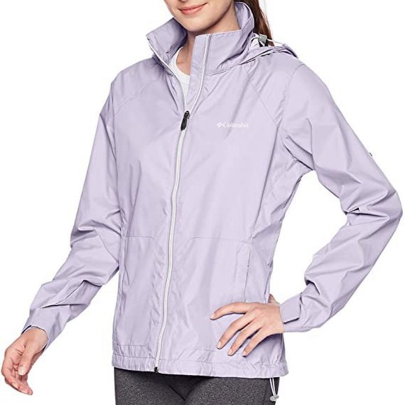 Columbia Jackets & Blazers - COLUMBIA Rain Hooded Zipper Rain Jacket